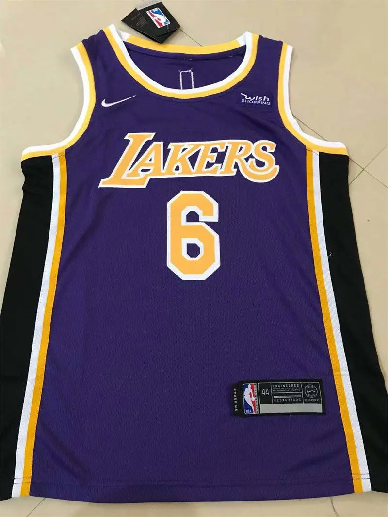 Los Angeles Lakers Lebron James NO.6 Basketball Jersey