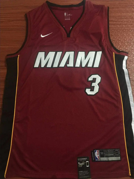 Miami Heat Wade NO.3 Basketball Jersey