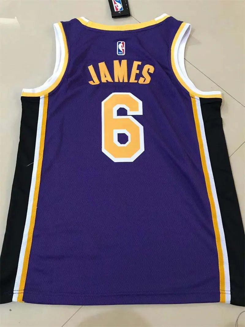 Los Angeles Lakers Lebron James NO.6 Basketball Jersey