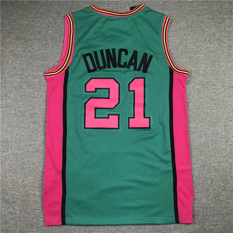 San Antonio Spurs Tim Duncan NO.21 Basketball Jersey