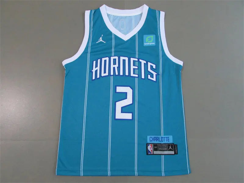 Charlotte Hornets LiAngelo Ball NO.2 Basketball Jersey