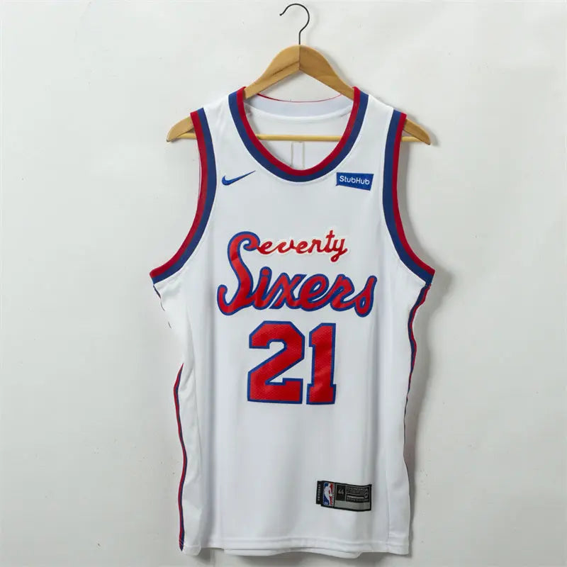 Philadelphia 76ers Joel Embiid NO.21 basketball Jersey