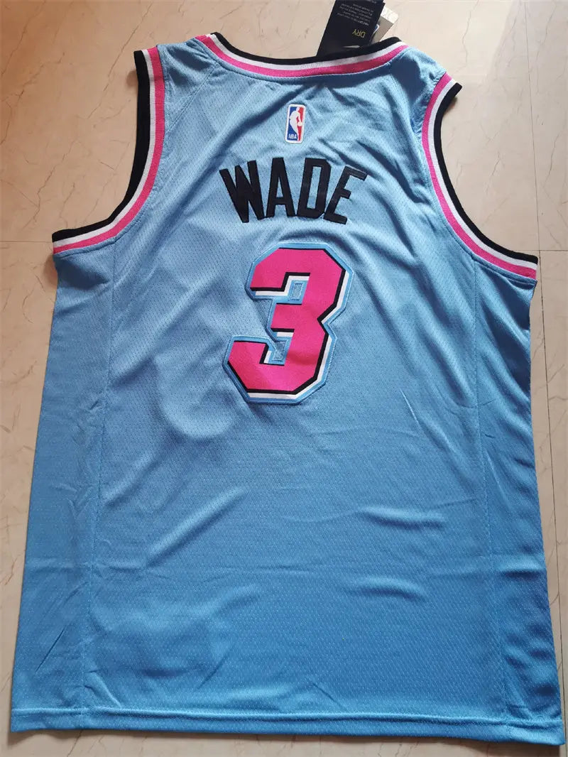 Miami Heat Wade NO.3 Basketball Jersey