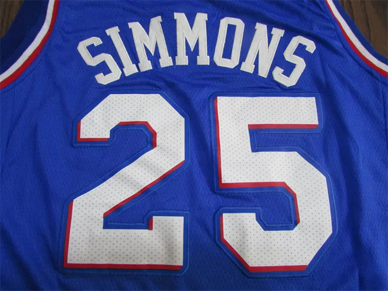 Philadelphia 76ers Simmons NO.25 basketball Jersey