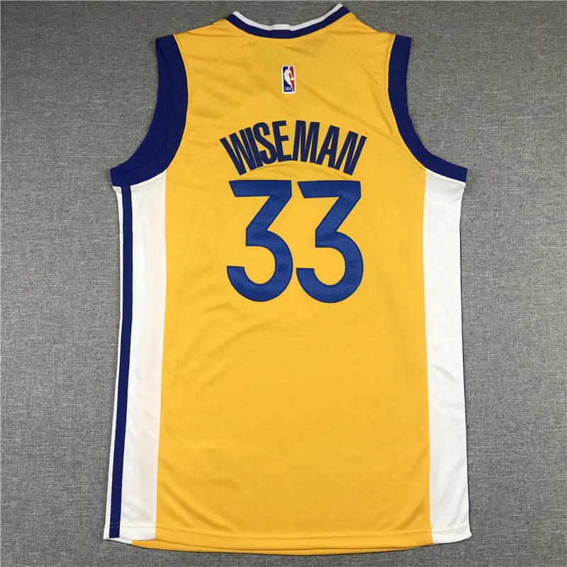 Golden State Warriors James Wiseman NO.33 Basketball Jersey