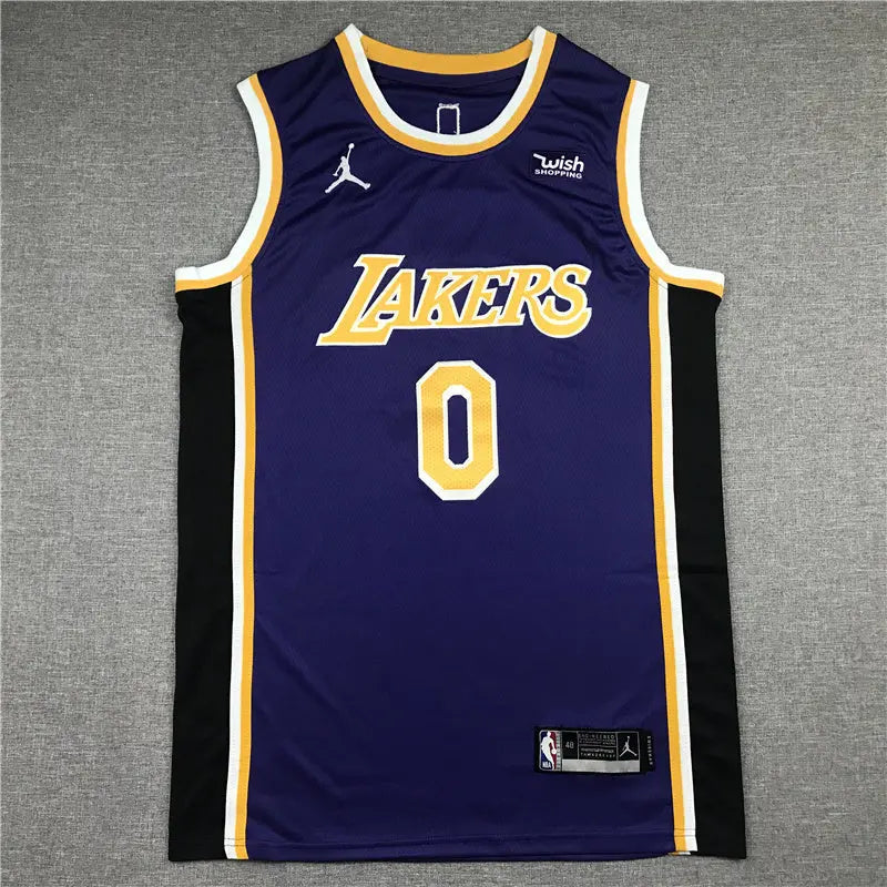 Los Angeles Lakers Russell Westbrook NO.0 Basketball Jersey