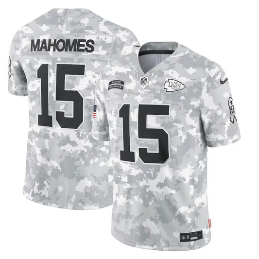 men/women/kids KC.Chiefs #15 Patrick Mahomes 2024 Salute To Service Jersey