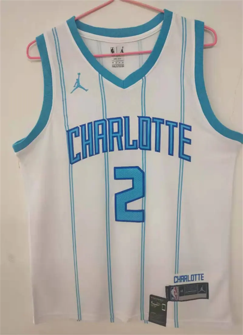 Charlotte Hornets LiAngelo Ball NO.2 Basketball Jersey