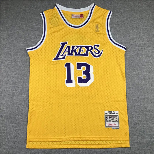 Los Angeles Lakers Wilt Chamberlain NO.13 Basketball Jersey