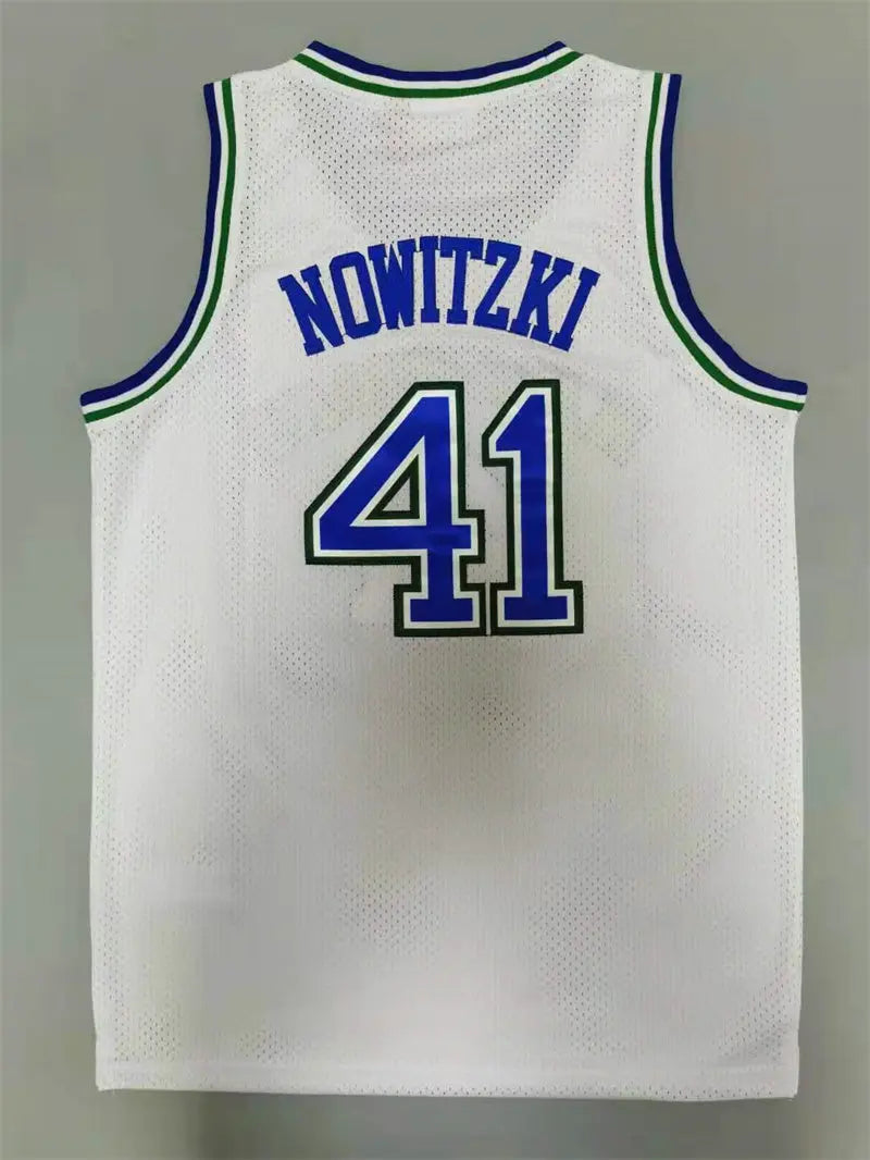 Dallas Mavericks Dirk Nowitzki NO.41 Basketball Jersey