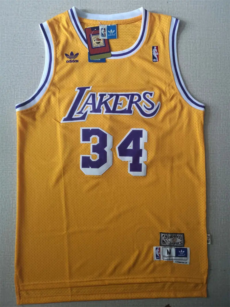 Los Angeles Lakers Shaquille O'Neal NO.34 Basketball Jersey