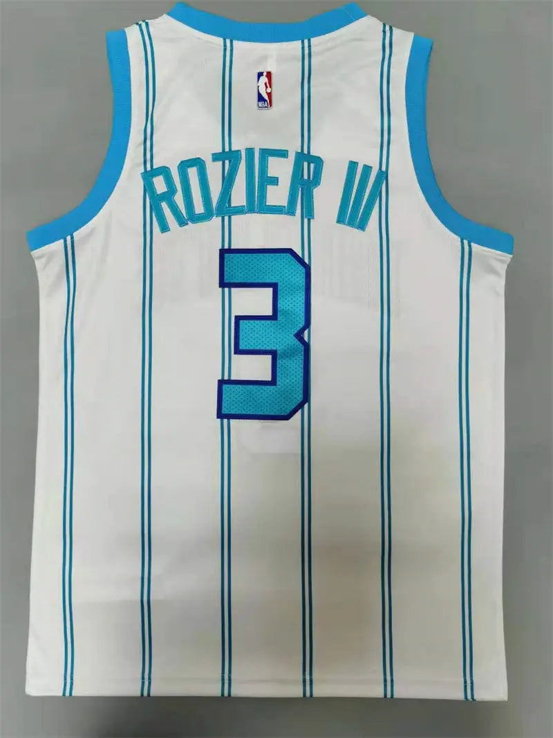 Charlotte Hornets Terry Rozier W NO.3 Basketball Jersey