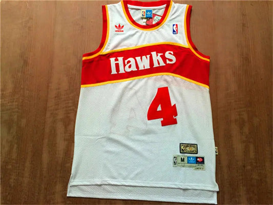 Atlanta Hawks Spud Webb NO.4 Basketball Jersey