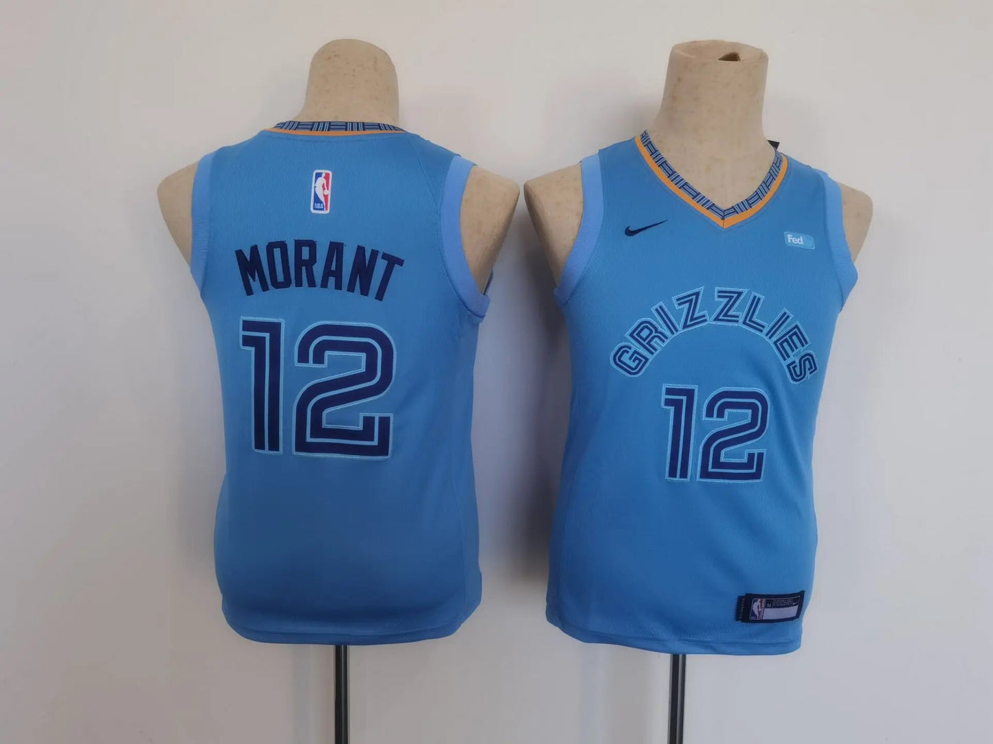 Kids Memphis Grizzlies Ja Morant NO.12 Basketball Jersey