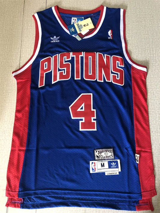 Detroit Pistons Joe Dumars NO.4 Basketball Jersey