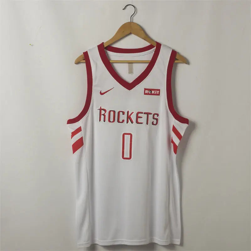 Houston Rockets Russell Westbrook NO.0 Basketball Jersey