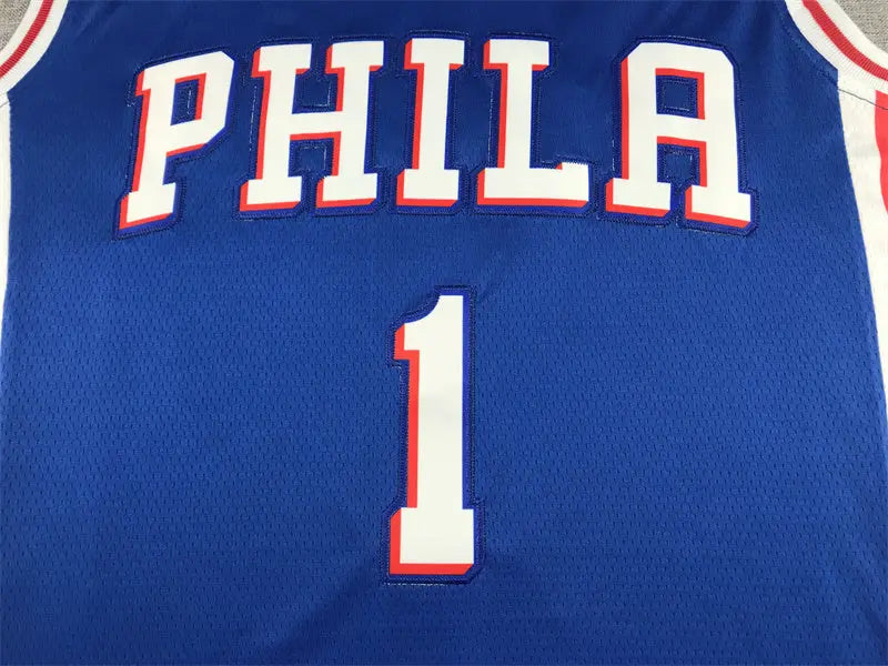 Philadelphia 76ers James Harden NO.1 basketball Jersey