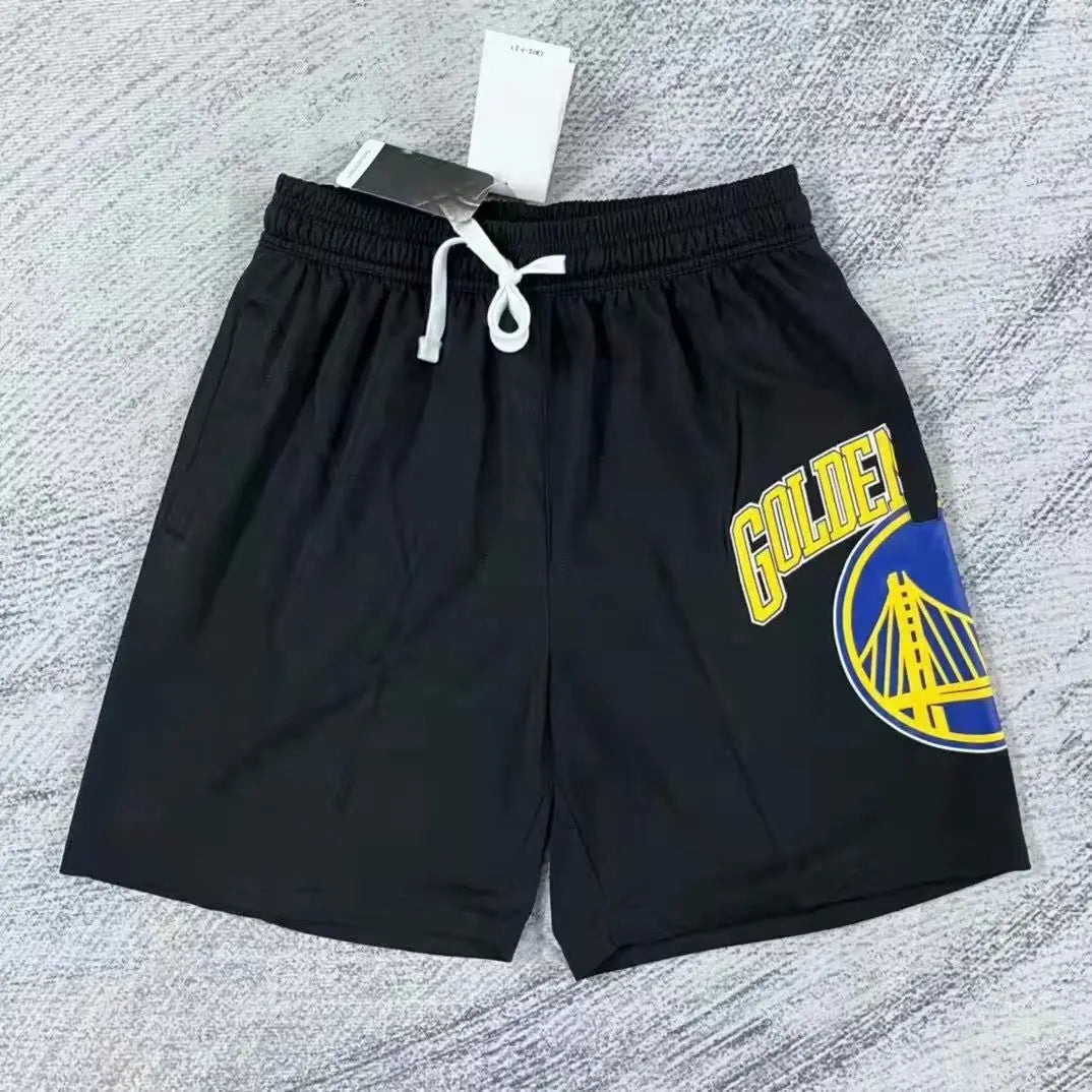 Golden State Warriors black Basketball Shorts