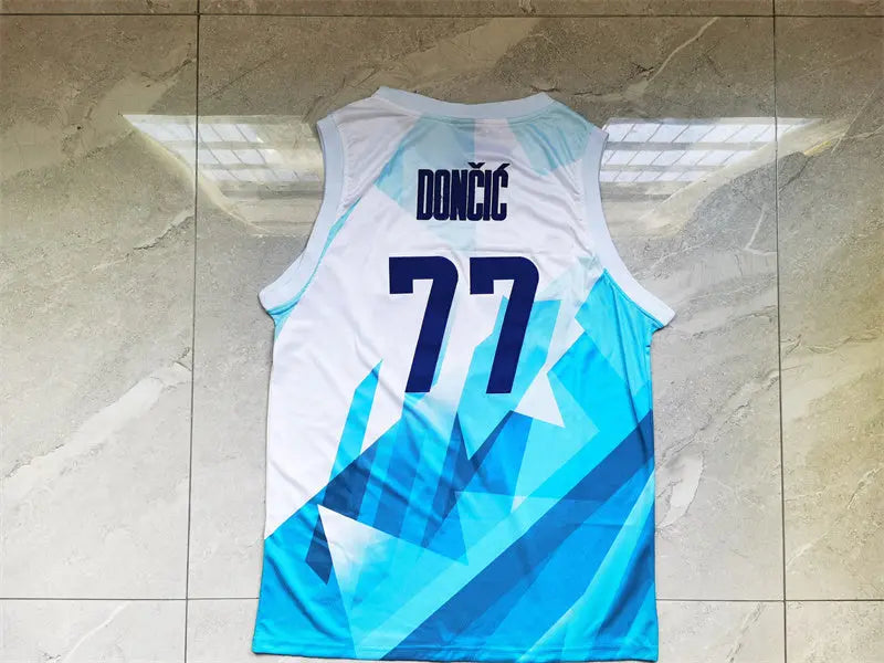 Dallas Mavericks Luka Don?i? NO.77 Basketball Jersey