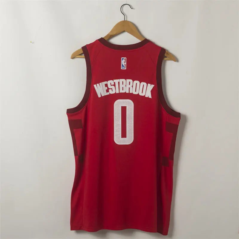 Houston Rockets Russell Westbrook NO.0 Basketball Jersey