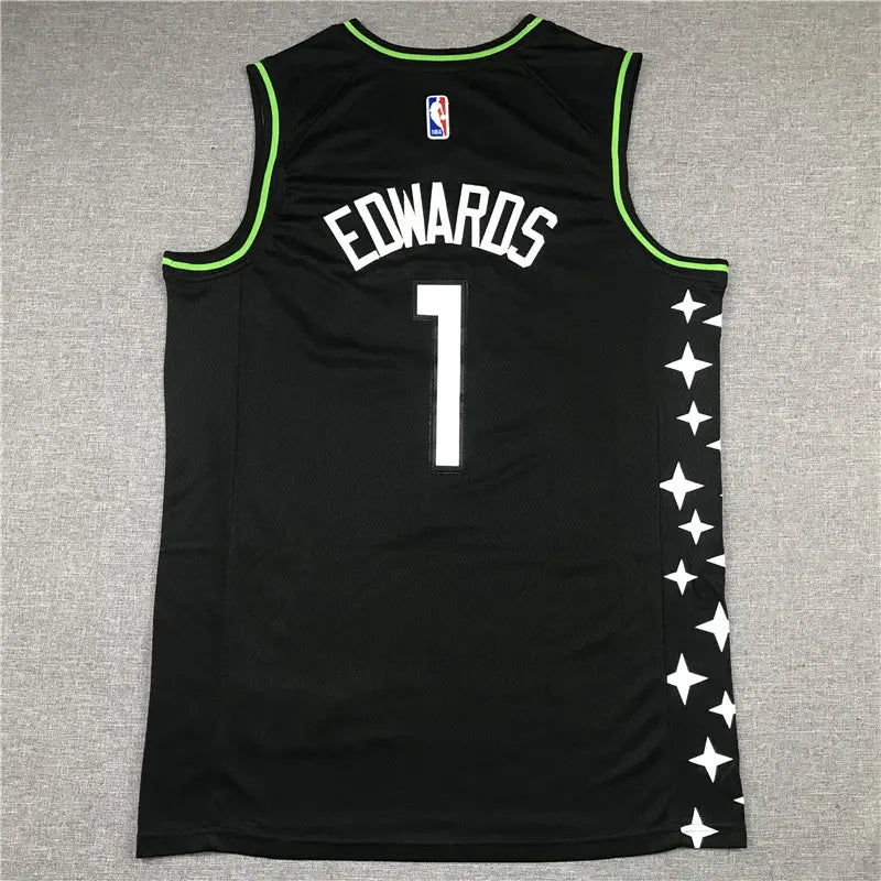 Minnesota Timberwolves Anthony Edwards NO.1 Basketball Jersey