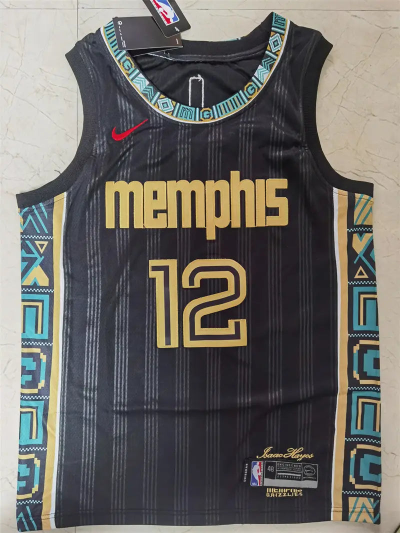 Memphis Grizzlies Ja Morant NO.12 Basketball Jersey