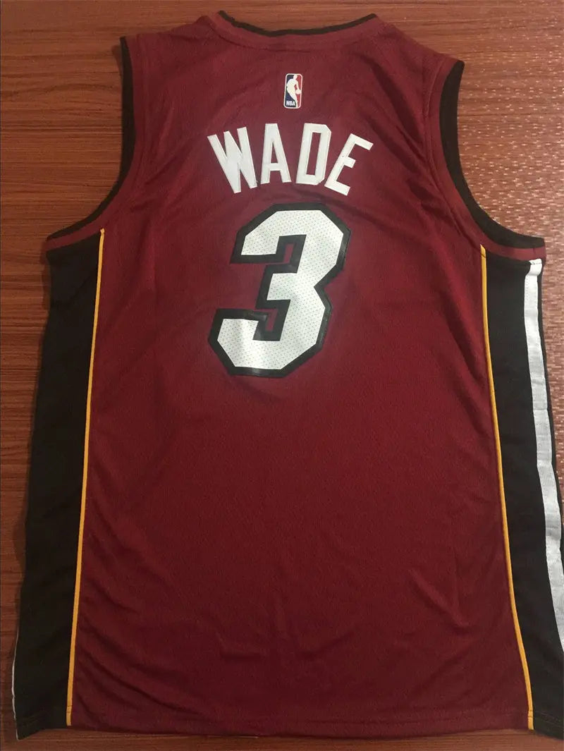 Miami Heat Wade NO.3 Basketball Jersey