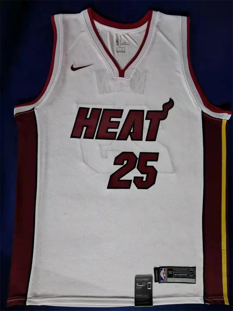 Miami Heat Nunn NO.25 Basketball Jersey