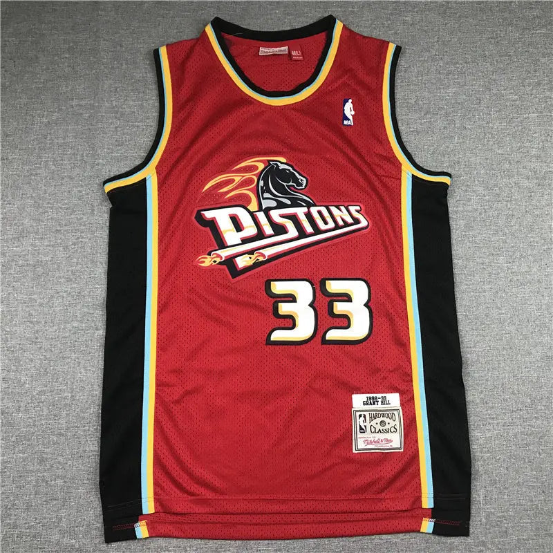 Detroit Pistons Grant Hill NO.33 Basketball Jersey