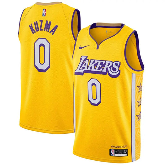 Los Angeles Lakers Kyle Kuzma NO.0 Basketball Jersey