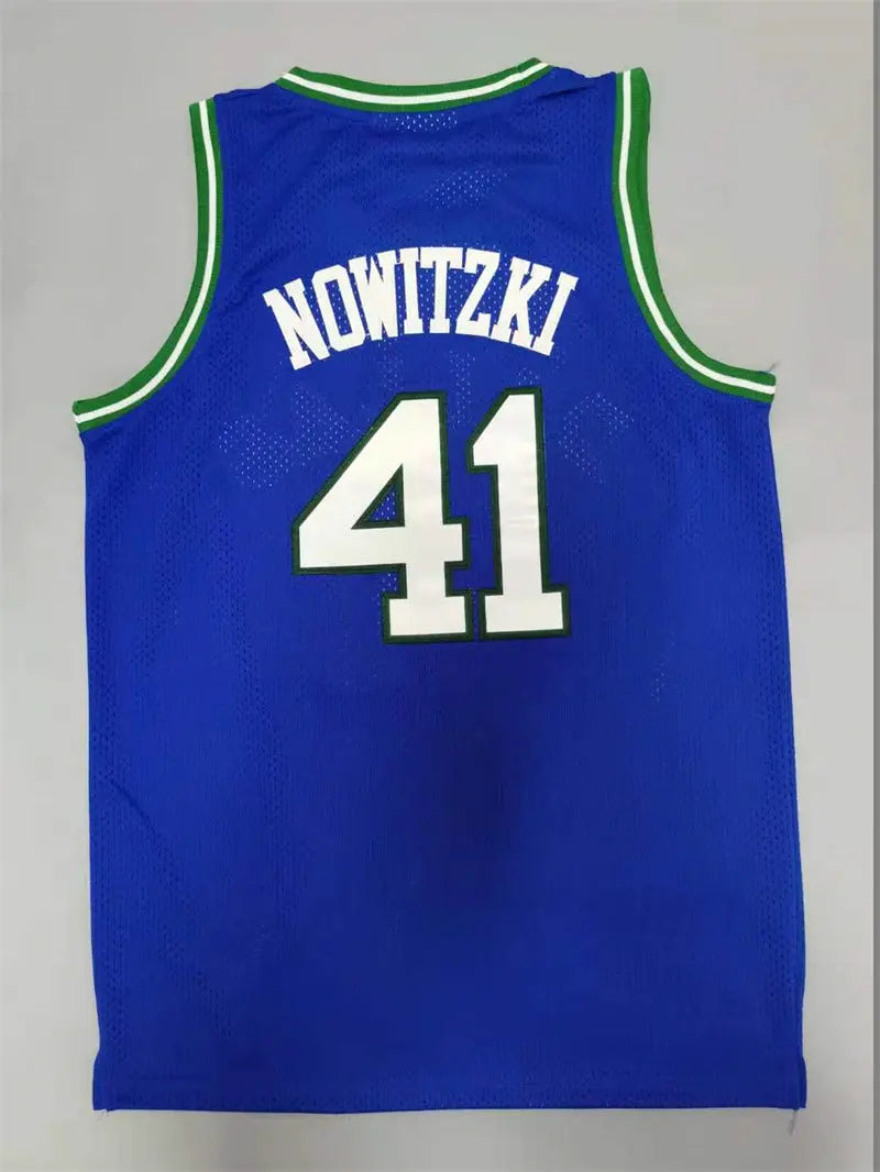 Dallas Mavericks Dirk Nowitzki NO.41 Basketball Jersey